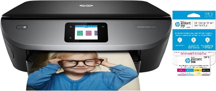 Actual product image HP Envy Photo 7130 Instant Ink Bundle