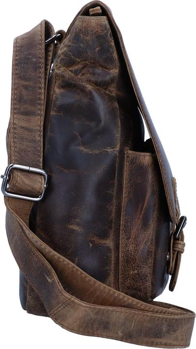 Actual product image Greenland Nature Montana shoulder bag leather 27 cm