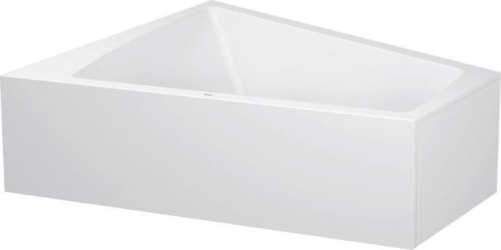 Produktbild Duravit Badewanne PAIOVA 1800x1400mm, 1 Rückenschräge links weiss (295 l, 180 cm, 140 cm)