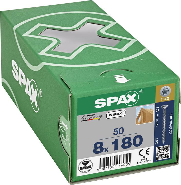 Productafbeelding Spax Houtbouwschroeven (50 Schroeven per stuk)