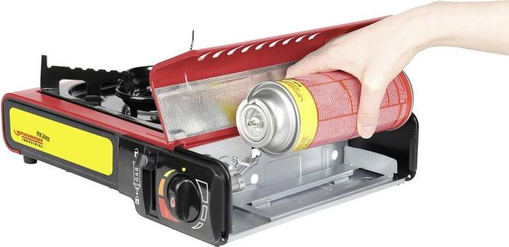 Produktbild Rothenberger Industrial Gas Camping Kocher Gourmet Piezo RS 220 1500003730 Edelstahl