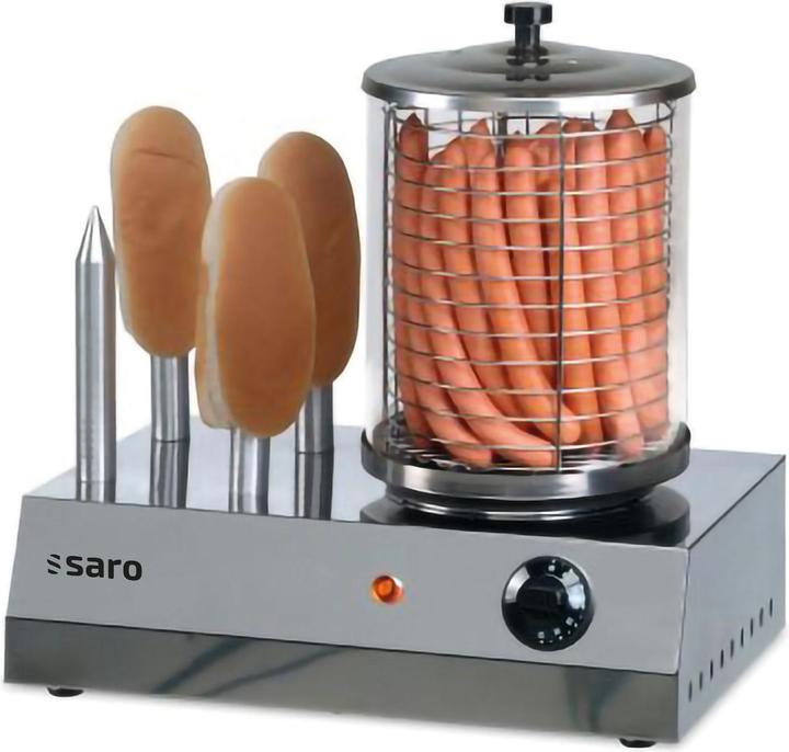 Produktbild Ich-zapfe Hot Dog Maker, Bockwurstwärmer, Würstchenwärmer, Hot Dog Steamer - Modell CS-400, Edelstahl