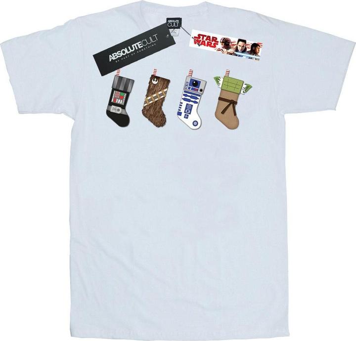 Star Wars Christmas Stockings TShirt (M)