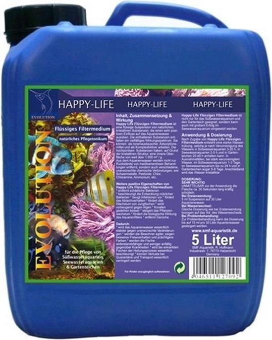 Immagine prodotto Happy Life Filtro medio 5 litri - (13702) (Acqua dolce, Acqua salata)