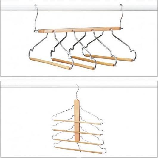 Actual product image Relaxdays Multi Clothes Hangers (2 x)