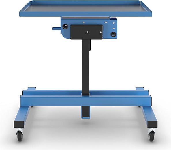 Actual product image eurokraft pro Material stand, electric, platform LxW 800 x 600 mm, with tray. (60 cm, 80 cm)