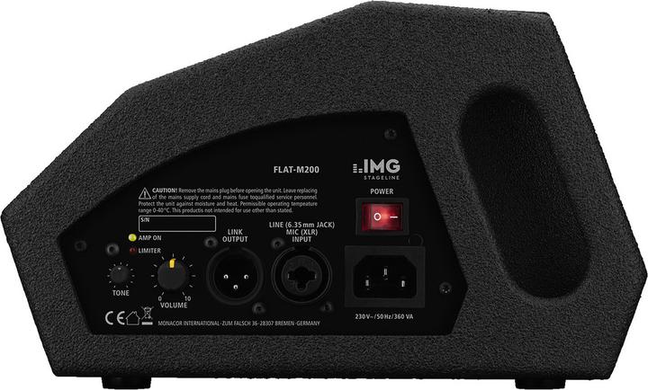 Immagine prodotto Img Stage Line Monitor da palco attivo Monitor Stage Line Flat M200 (Attivo, 1x 200 W)