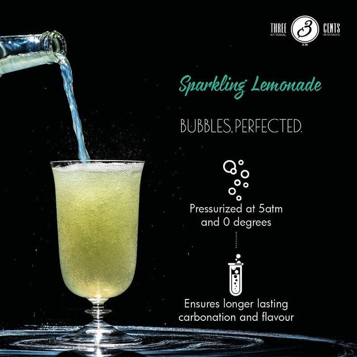 Actual product image Three Cents Sparkling Lemonade (6 x 20 cl)