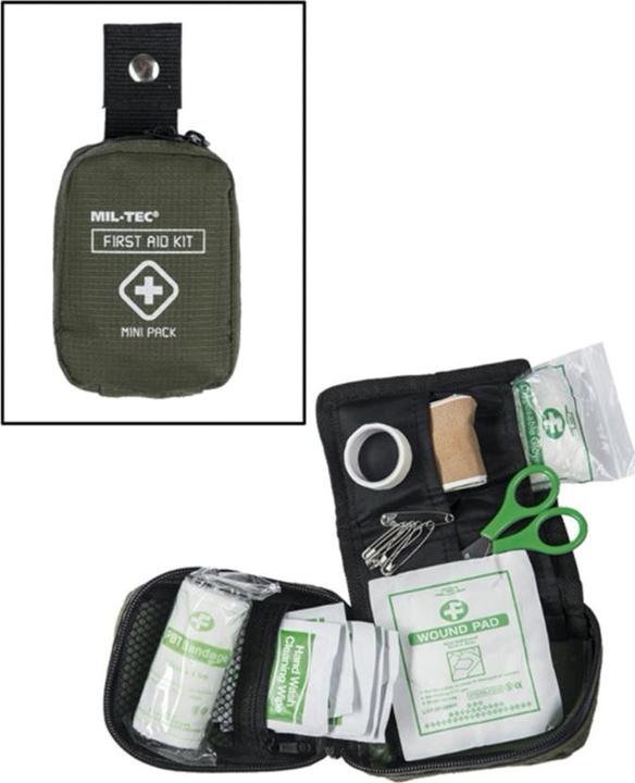Image du produit Mil-tec First Aid Pack MINI Kit de premiers secours (Trousse de premiers soins)