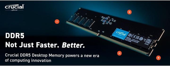 Actual product image Crucial Desktop Memory (1 x 16GB, 4800 MHz, DDR5 RAM, DIMM)