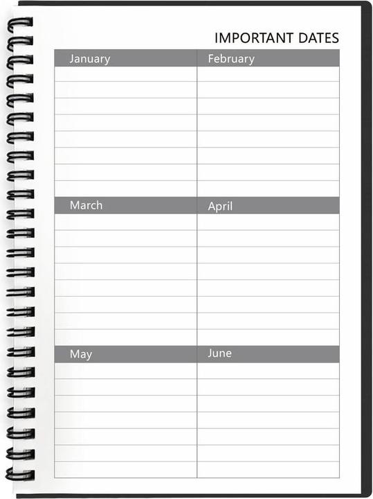 Produktbild Dreiklang-be smart Dreiklang wiederbeschreibbares Notizbuch Schreibblock mit Planer,DIN A5, Linien und Punktraster (A5, Kariert, Liniert)