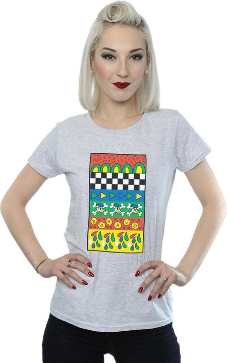 Disney Donald Duck Vintage Pattern TShirt (S)