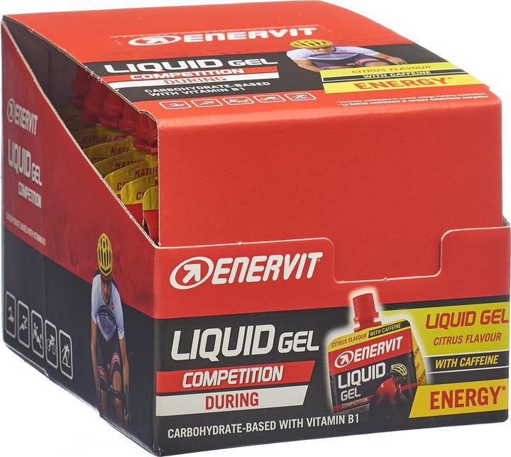 Actual product image Enervit Liquid Gel Competition (Citrus, 18 pcs., 1485 g)