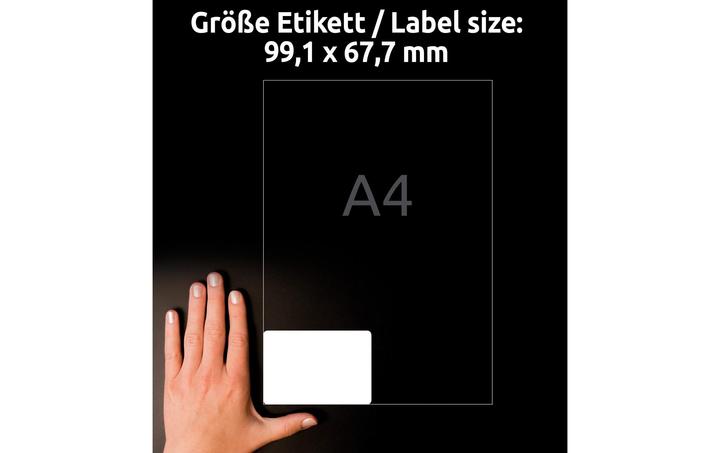 Produktbild Avery Wetterfeste Etiketten, ablösbar