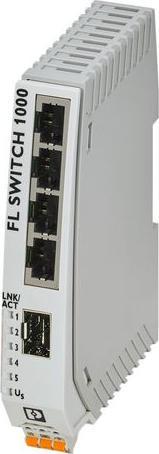 Actual product image Phoenix FL SWITCH 1104N-SFP 1085173 (5 Ports)