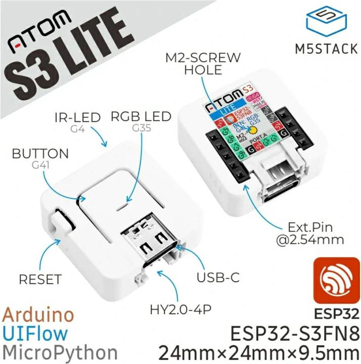 Produktbild M5Stack AtomS3 Lite