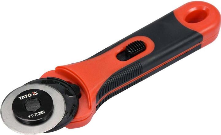 Image du produit Yato Couteau rotatif professionnel 45 mm | avec poignée souple | avant et arrière | YT-75360