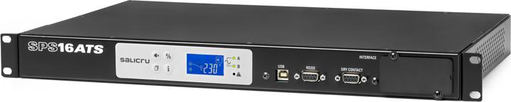 Image du produit Salicru SPS 16 ATS - Montable sur rack - 1U - LCD - 9 sorties CA - noir - gris