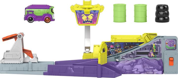Actual product image Fisher-Price DC Batwheels toy car playset Legion of Zoom