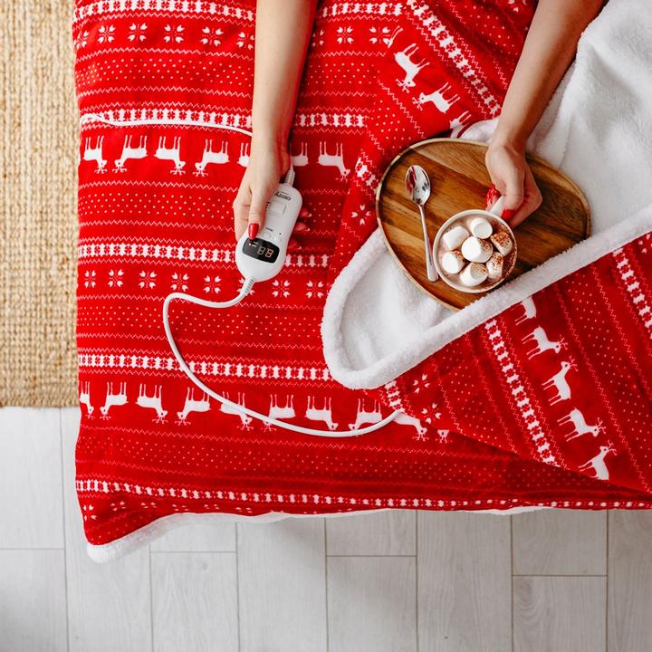 Produktbild Camry | Electric Heating Throw-Blanket with Timer | CR 7441 | Number of heating levels 10 | Number of pers