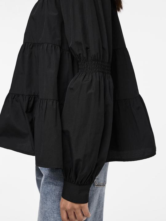 Actual product image Pieces PCSILLA top with long sleeves (S)