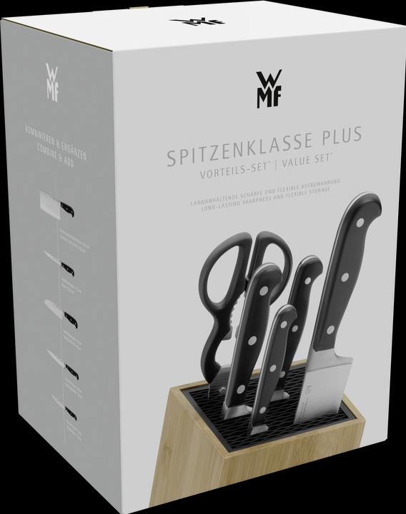 Produktbild WMF Spitzenklasse Plus Messerblock mit sechsteiligem Messerset