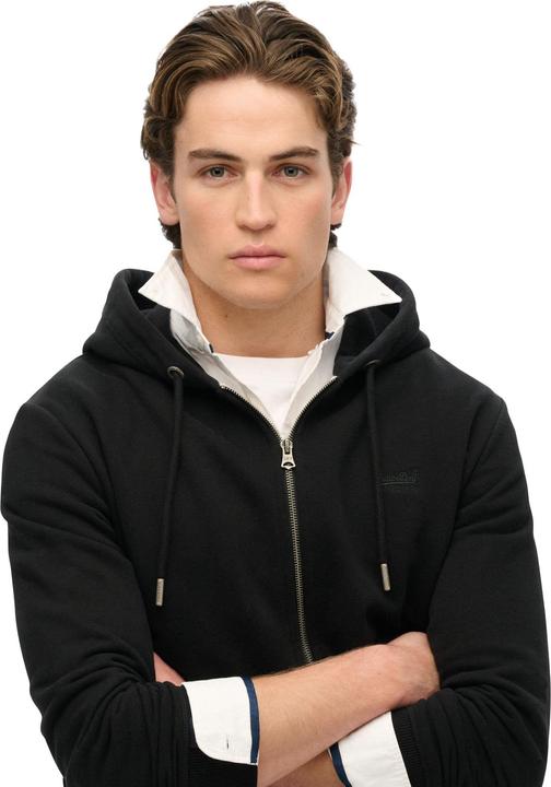 Produktbild Superdry Sweatjacke Casual Figurbetont Essential Logo Zip Hoodie (XL)