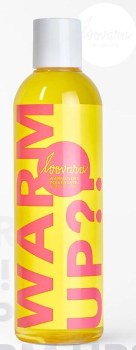 Immagine prodotto Loovara Warm Up!?" 250 ml di olio da massaggio naturale con effetto riscaldante (250 ml)