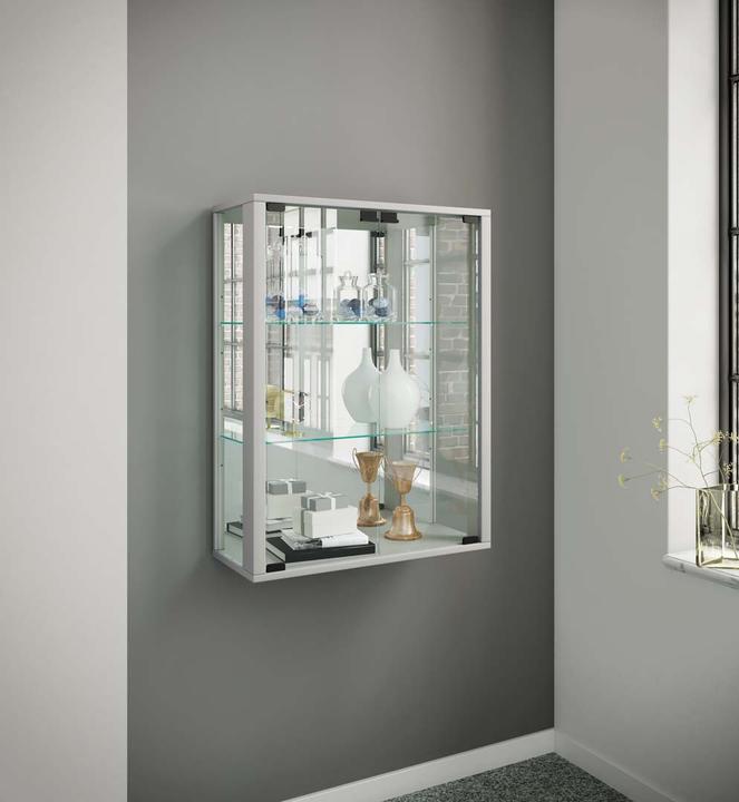 Immagine prodotto VCM Vetrina da parete Vetrina da collezione Vetrina da parete Vetrina da scaffale Vetrina da appendere (60 x 25 x 80 cm)