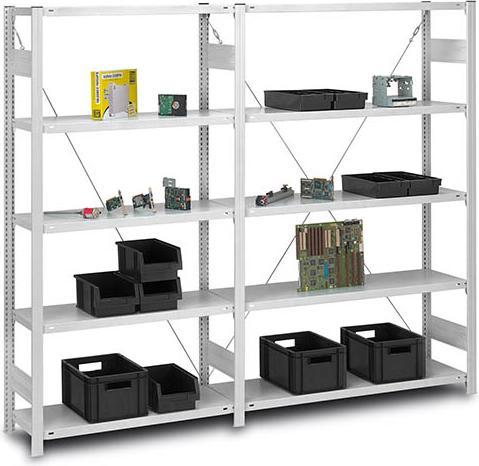 Actual product image Bedrunka & hirth Additional shelf for ESD shelf (130 x 40 x 200 cm)