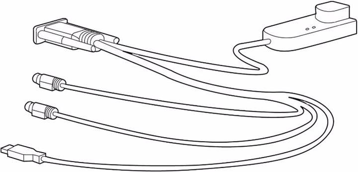 Image du produit HPE Adaptateur d'interface PS2 / USB Virtual Media CAC