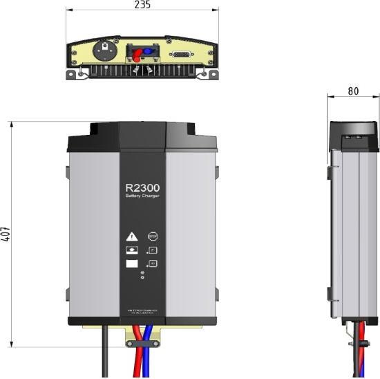 Image du produit Micropower Robusto 24/105 CAN IP66 (24V, 105 A)