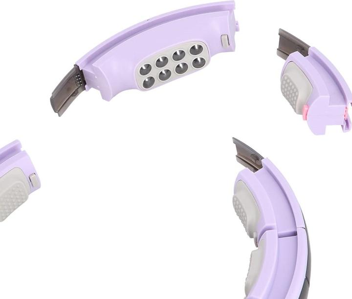 Produktbild HMS Hula Hop HHM13 with magnets weight and counter purple (40 cm, 400 g)