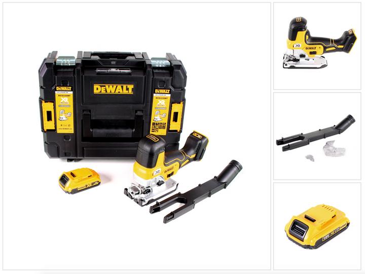 Actual product image DeWalt DCS 335 NT Battery jigsaw 18V + 1x battery 2,0 Ah in TSTAK - without charger
