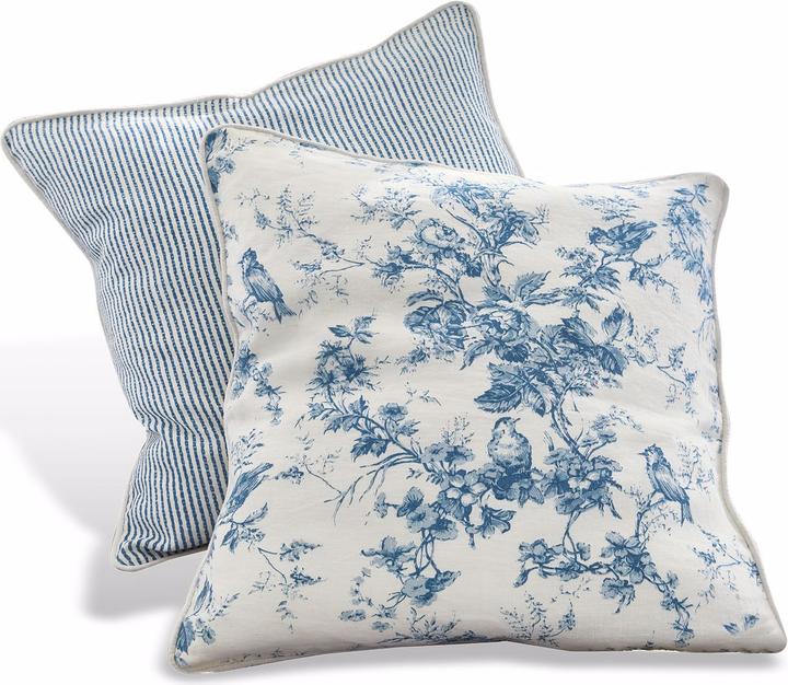 Actual product image Loberon Cushion set of 2 Emilie (50 x 50 cm)