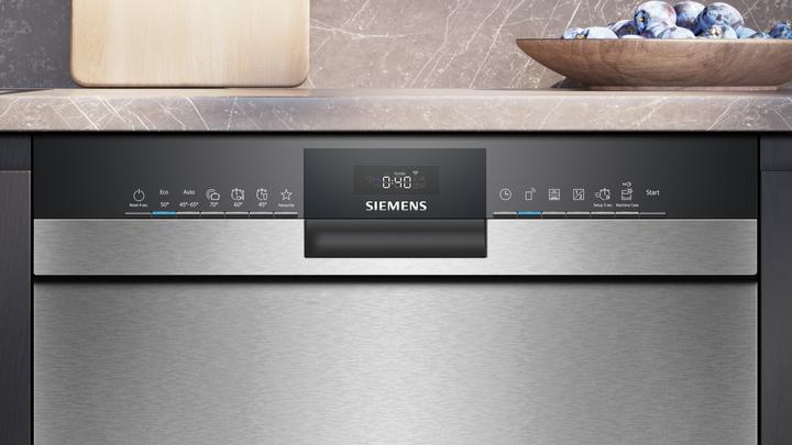 Immagine prodotto Siemens iQ300, Lavastoviglie sottopiano, 60 cm, Acciaio spazzolato, SN43ES22AE