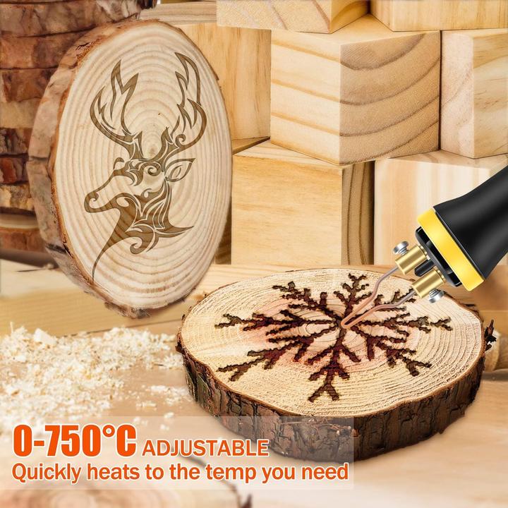 Image du produit Burnnove YH11070 Kit de pyrogravure