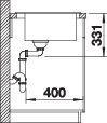 Actual product image Blanco PLEON 5 (Fitted sink, 51.50 cm, 51 cm)