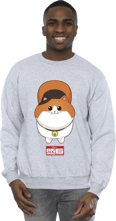 Immagine prodotto Disney Big Hero 6 Baymax Kitten Face Felpa Uomo (3XL)