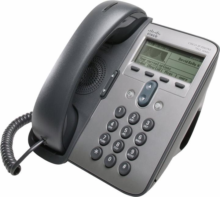 Actual product image Cisco IP Phone 7911G - VoIP Phone - SCCP
