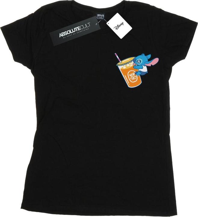 Actual product image Disney Womens/Ladies Lilo And Stitch Drink Cotton T-Shirt (S)