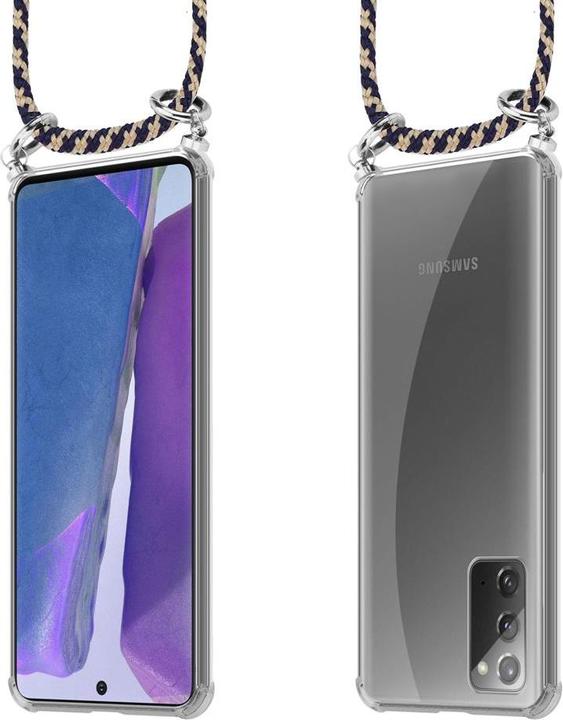 Produktbild Cadorabo TPU Handy Kette SILBER Cover