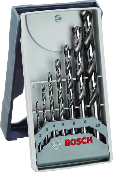 Actual product image Bosch Zubehör PRO Metal HSS-G twist drill set, 7 pcs. (2 - 10 mm)