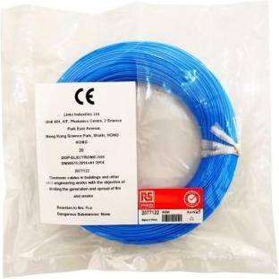 Immagine prodotto Rs Pro Cavo di commutazione / 0,08 mm², 28 AWG, isolato in ETFE blu, 50m (50 m)