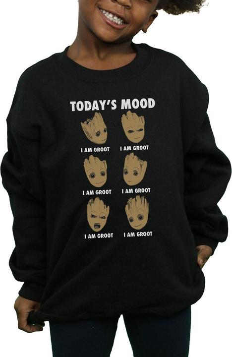 Produktbild Guardians Of The Galaxy Groot Today's Mood Sweatshirt Mädchen (128)