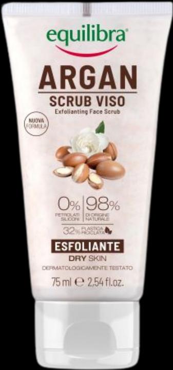 Produktbild Equilibra EQUILIBRA Argan Exfoliating Face Scrub złuszczający peeling do twarzy Argan 75ml (Peeling, 75 ml)