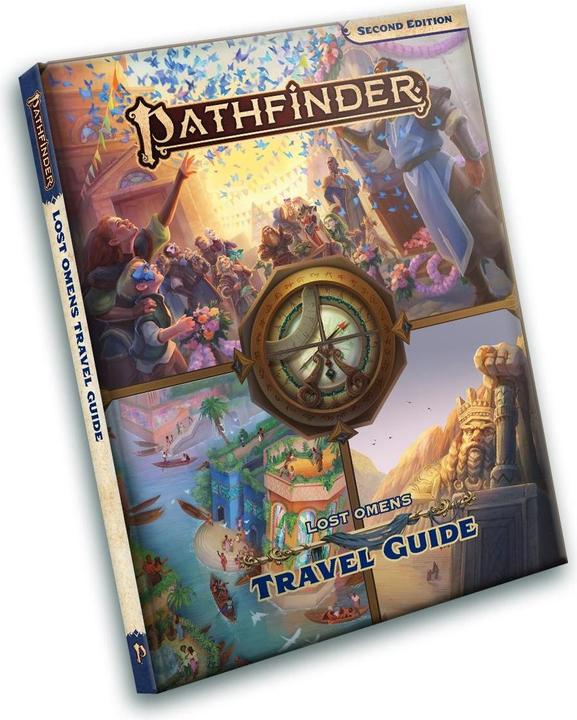 Immagine prodotto Pathfinder Lost Omens: Guida di viaggio (P2) (Inglese, Jessica, Ron Lundeen, Nathan Ebert, Rigby Reinecke, Stephanie Natividad, Dana Knight, Ianara Nelson, Dustin Lascano, Dave Redekop, Aaron Lundeen, Bendele, 2022)
