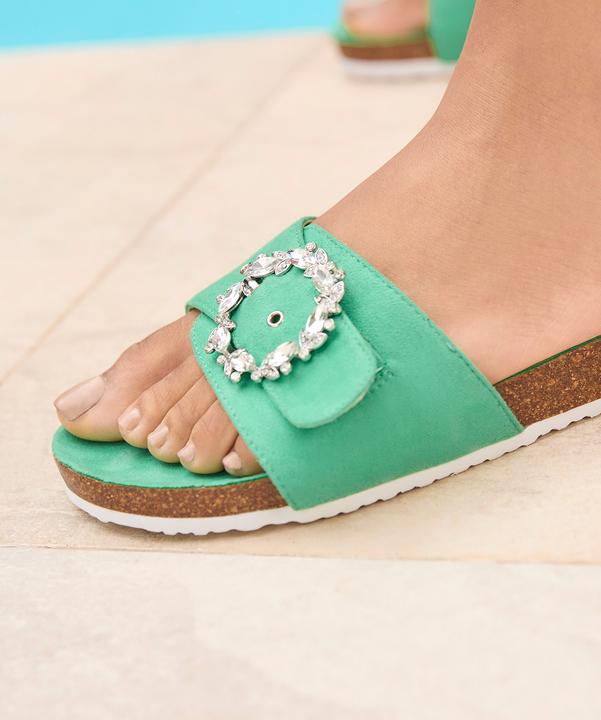 Image du produit Joe Browns Jewelled Buckle Slider Sandals (37)