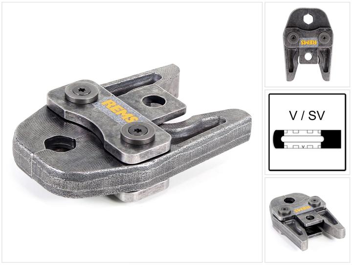 Image du produit Rems Pince à sertir Standard V18 ( 570125 ) pour ROMAX 4000 / Presse sans fil ACC etc (140 mm)