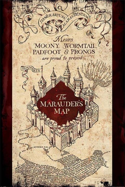 Produktbild Poster Marauders Map